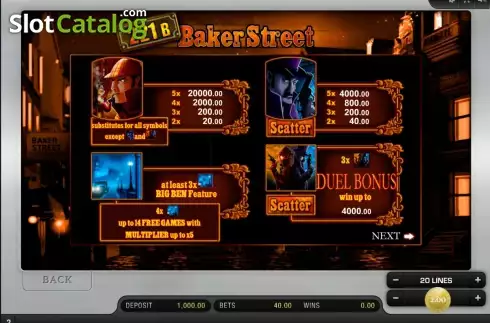 Скрин2. 221B Baker Street слот
