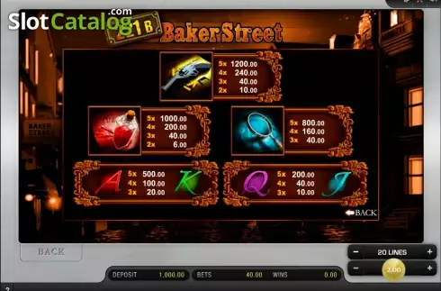 Скрин3. 221B Baker Street слот
