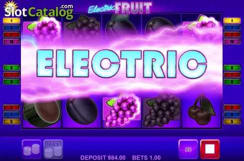 Скрин5. Electric Fruit слот