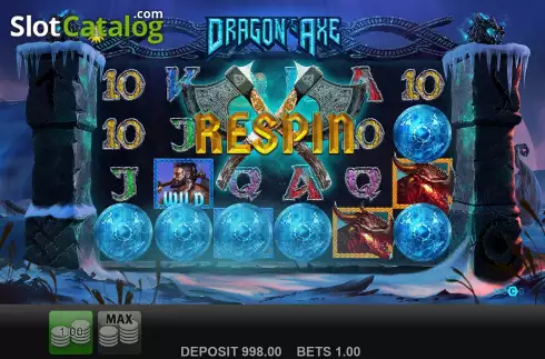 Скрин6. Dragon's Axe слот