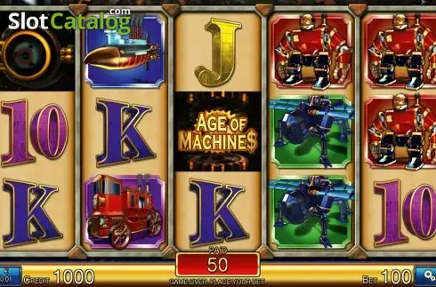 Скрин2. Age of Maschines HD слот