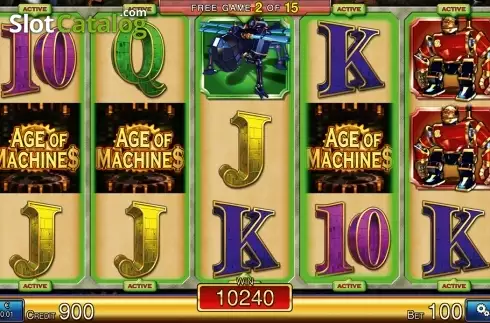 Скрин3. Age of Maschines HD слот