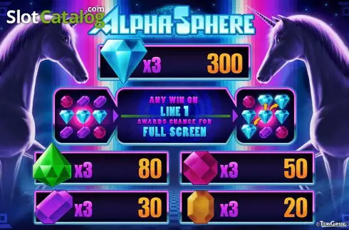 Скрин2. Alpha Sphere слот