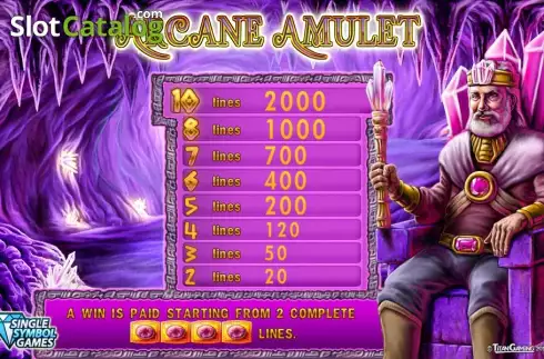 Скрин2. Arcane Amulet слот