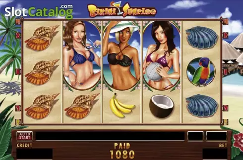 Скрин3. Bikini Sunrise слот