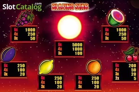 Скрин4. Blazing Star HD слот