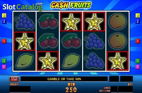 Скрин4. Cash Fruits слот