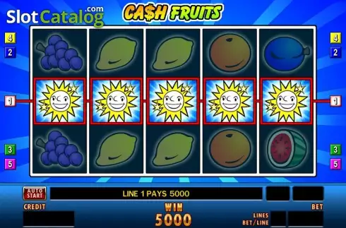 Скрин5. Cash Fruits слот