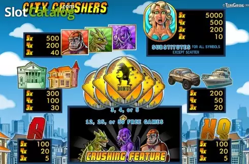 Скрин2. City Crushers слот
