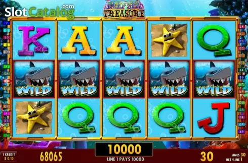Скрин4. Deep Sea Treasure слот