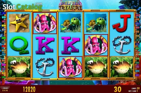 Скрин5. Deep Sea Treasure слот