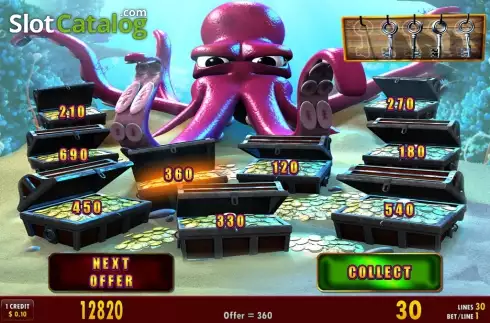 Скрин6. Deep Sea Treasure слот
