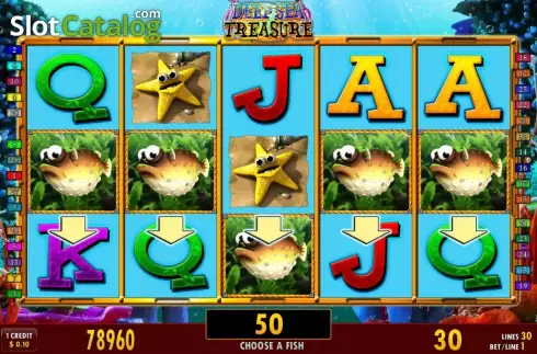 Скрин7. Deep Sea Treasure слот