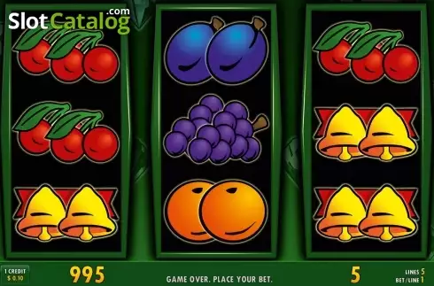 Скрин2. Diamond & Fruits HD слот