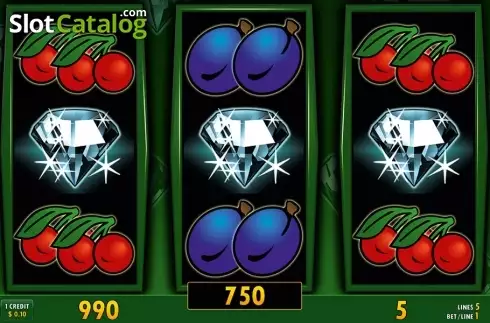 Скрин3. Diamond & Fruits HD слот