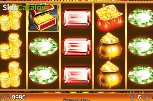 Скрин2. Diamond & Gold HD слот