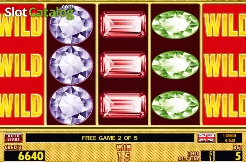 Скрин3. Diamond & Gold HD слот