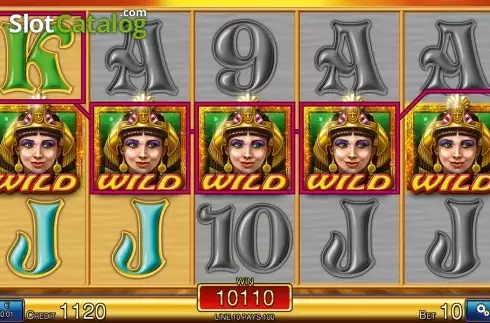 Скрин3. Egypt Sun HD слот