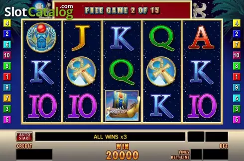 Скрин4. Fortunes of Ra (Merkur) слот