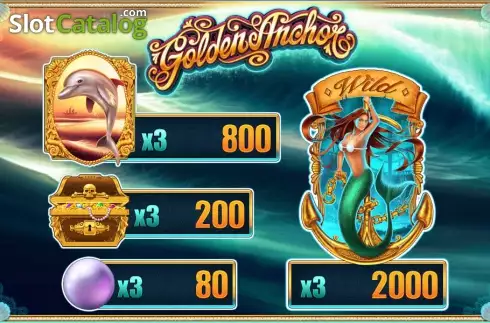 Скрин2. Golden Anchor слот