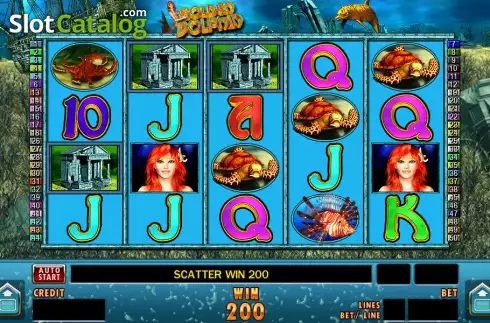 Скрин4. Golden Dolphin слот