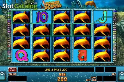 Скрин5. Golden Dolphin слот