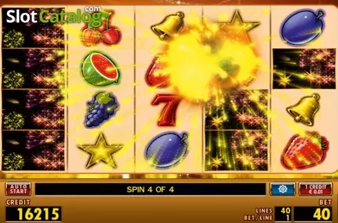 Скрин2. Golden Rocket HD слот