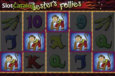 Скрин4. Jester's Follies слот
