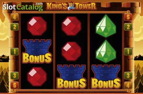 Скрин4. King's Tower HD слот