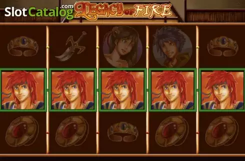 Скрин3. Legacy of Fire слот