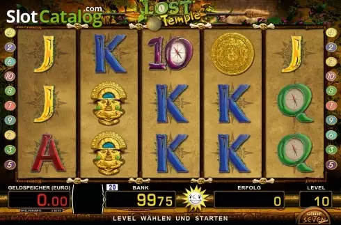 Скрин2. Lost Temple HD слот