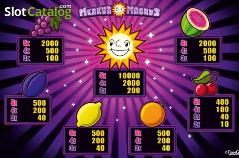 Скрин4. Merkur Magnus HD слот