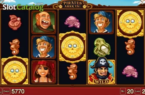 Скрин2. Pirates arrr us! HD слот