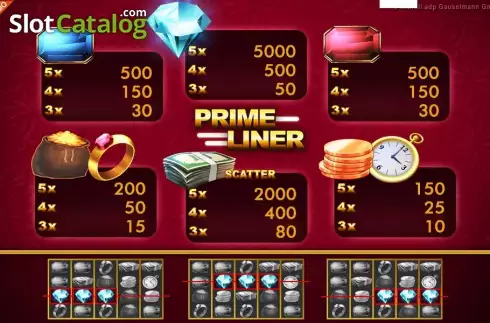 Скрин2. Prime Liner слот