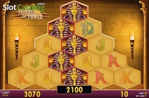 Скрин3. Pyramid of Power HD слот