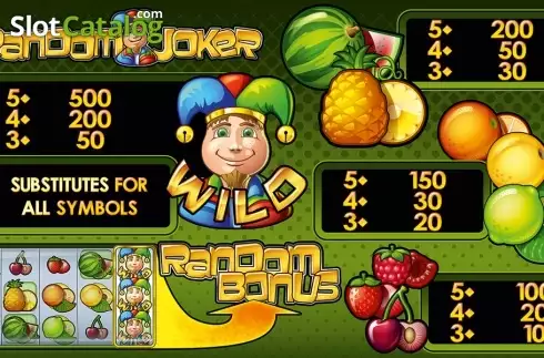 Скрин4. Random Joker HD слот