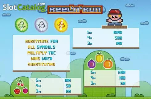 Скрин2. Reel'n'Run слот