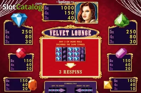 Скрин3. Velvet Lounge HD слот