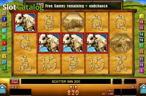 Скрин5. White Buffalo (Merkur) слот