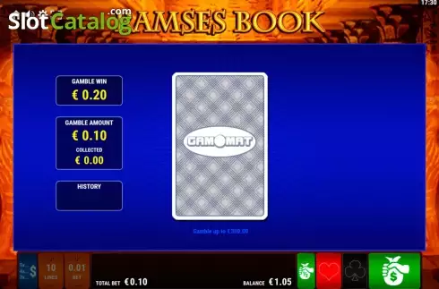 Скрин5. Ramses Book слот