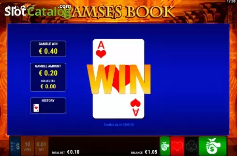 Скрин6. Ramses Book слот