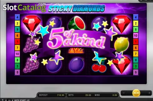 Скрин6. Sticky Diamonds слот