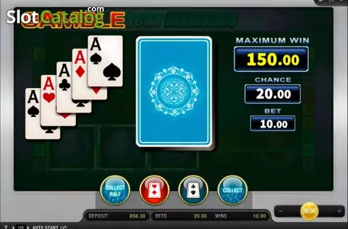Скрин7. Sticky Diamonds слот