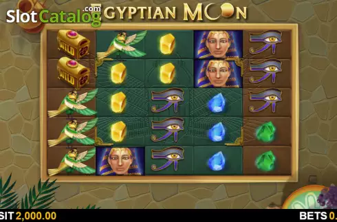 Скрин2. Egyptian Moon слот