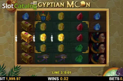 Скрин3. Egyptian Moon слот