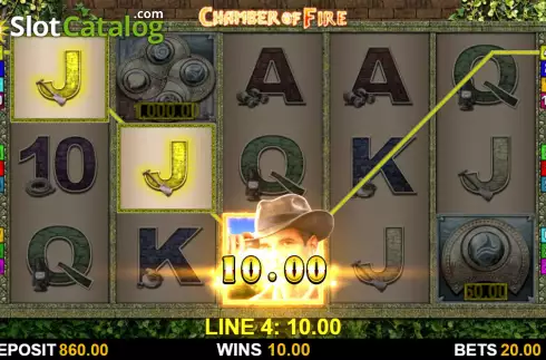 Скрин3. Chamber of Fire слот
