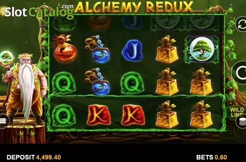 Скрин2. Alchemy Redux слот