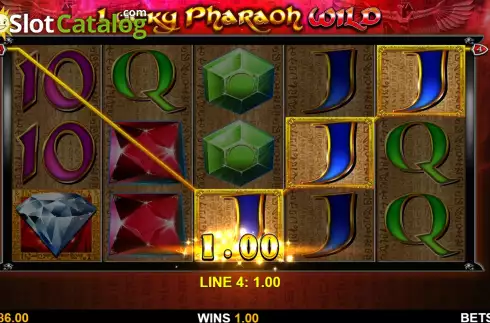 Скрин3. Lucky Pharaoh Wild слот