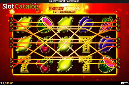 Скрин2. Energy Burst Power Spins слот