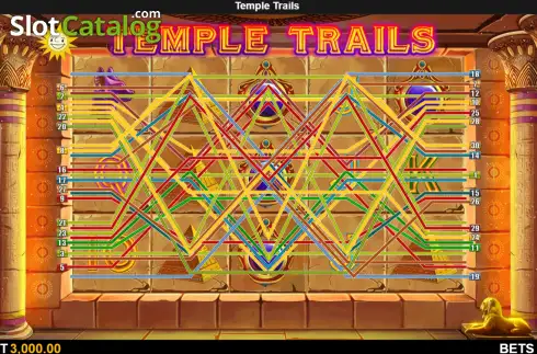 Скрин2. Temple Trails слот